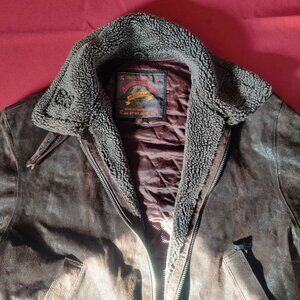 Adventure Bound by Wilsons Genuine Leather Bomber Jacket - Men's XL